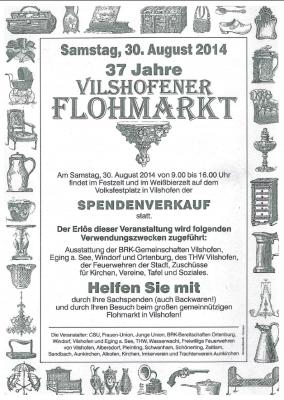 37. Vilshofener Flohmarkt